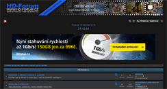 Desktop Screenshot of hd-forum.cz
